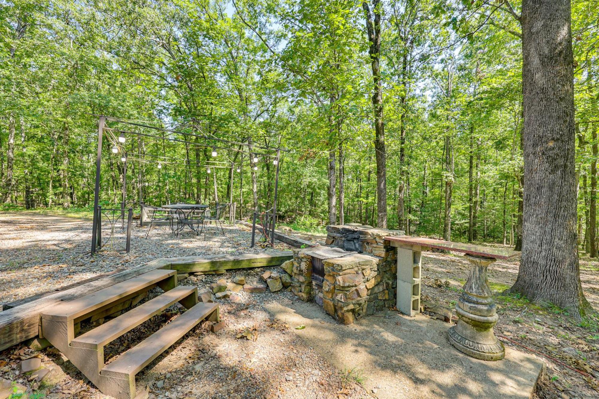 Mount Moriah Arkansas Log Cabin Rental Near Lake Greeson! מראה חיצוני תמונה