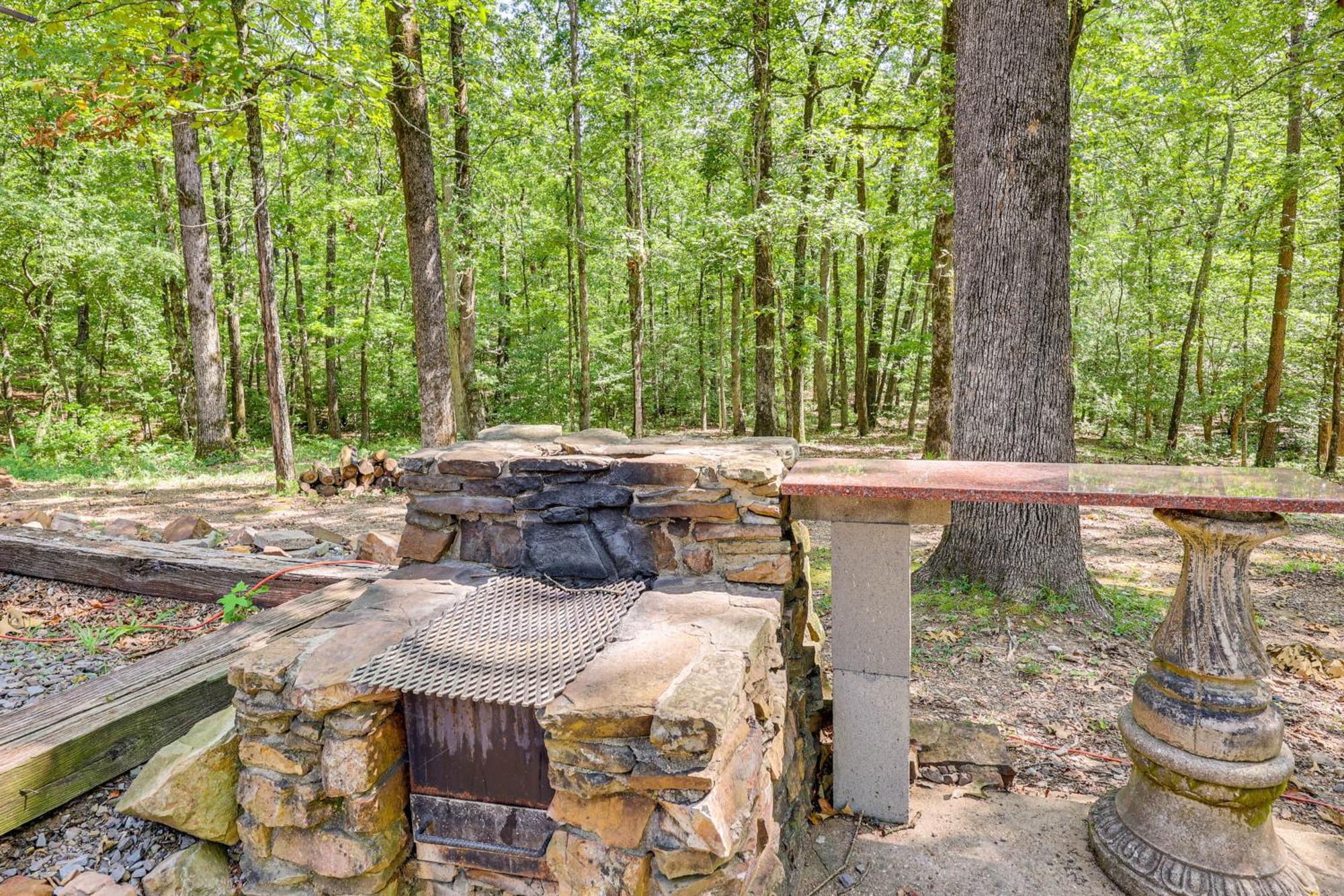 Mount Moriah Arkansas Log Cabin Rental Near Lake Greeson! מראה חיצוני תמונה