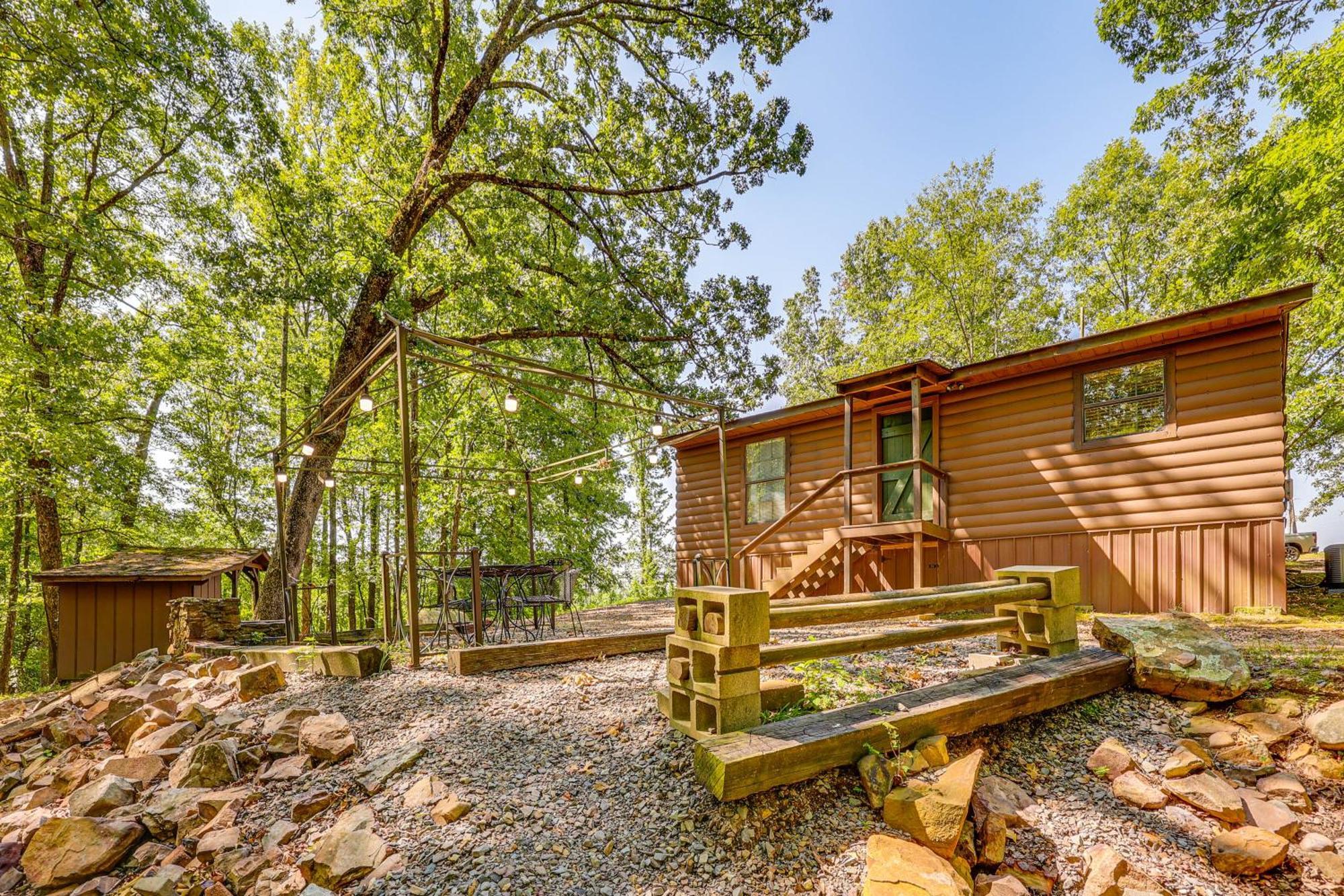 Mount Moriah Arkansas Log Cabin Rental Near Lake Greeson! מראה חיצוני תמונה