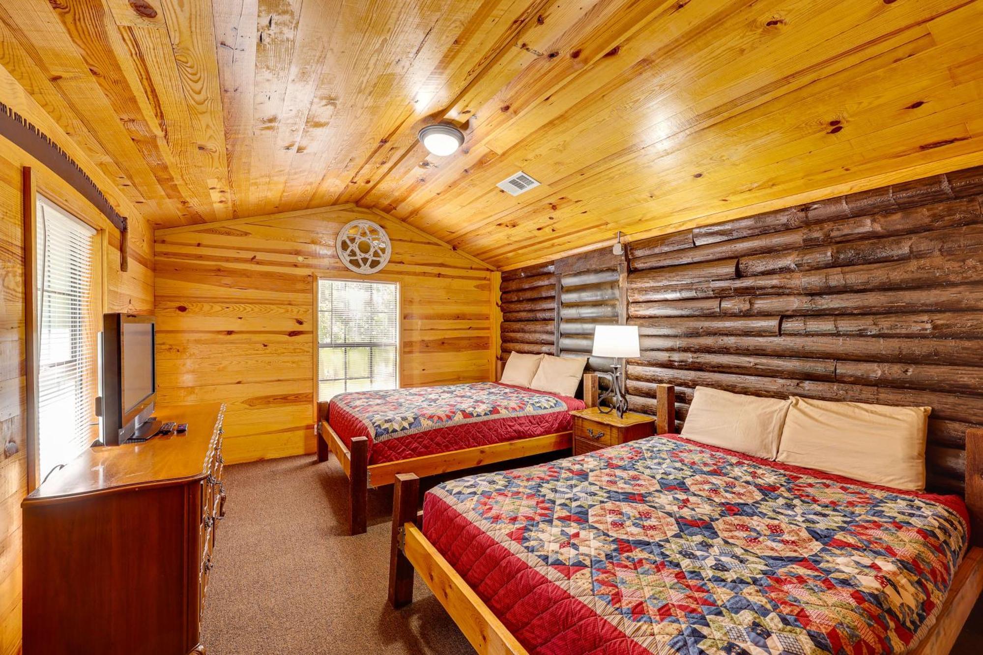 Mount Moriah Arkansas Log Cabin Rental Near Lake Greeson! מראה חיצוני תמונה