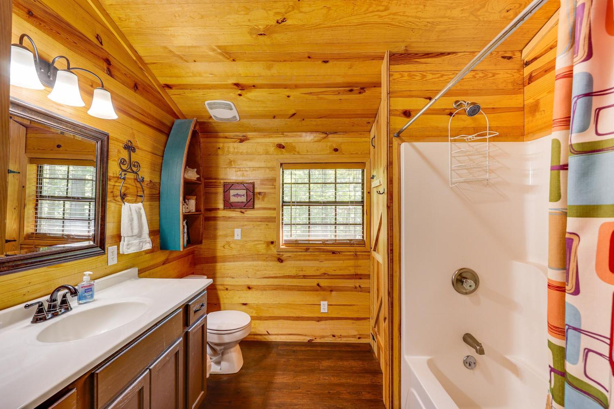 Mount Moriah Arkansas Log Cabin Rental Near Lake Greeson! מראה חיצוני תמונה