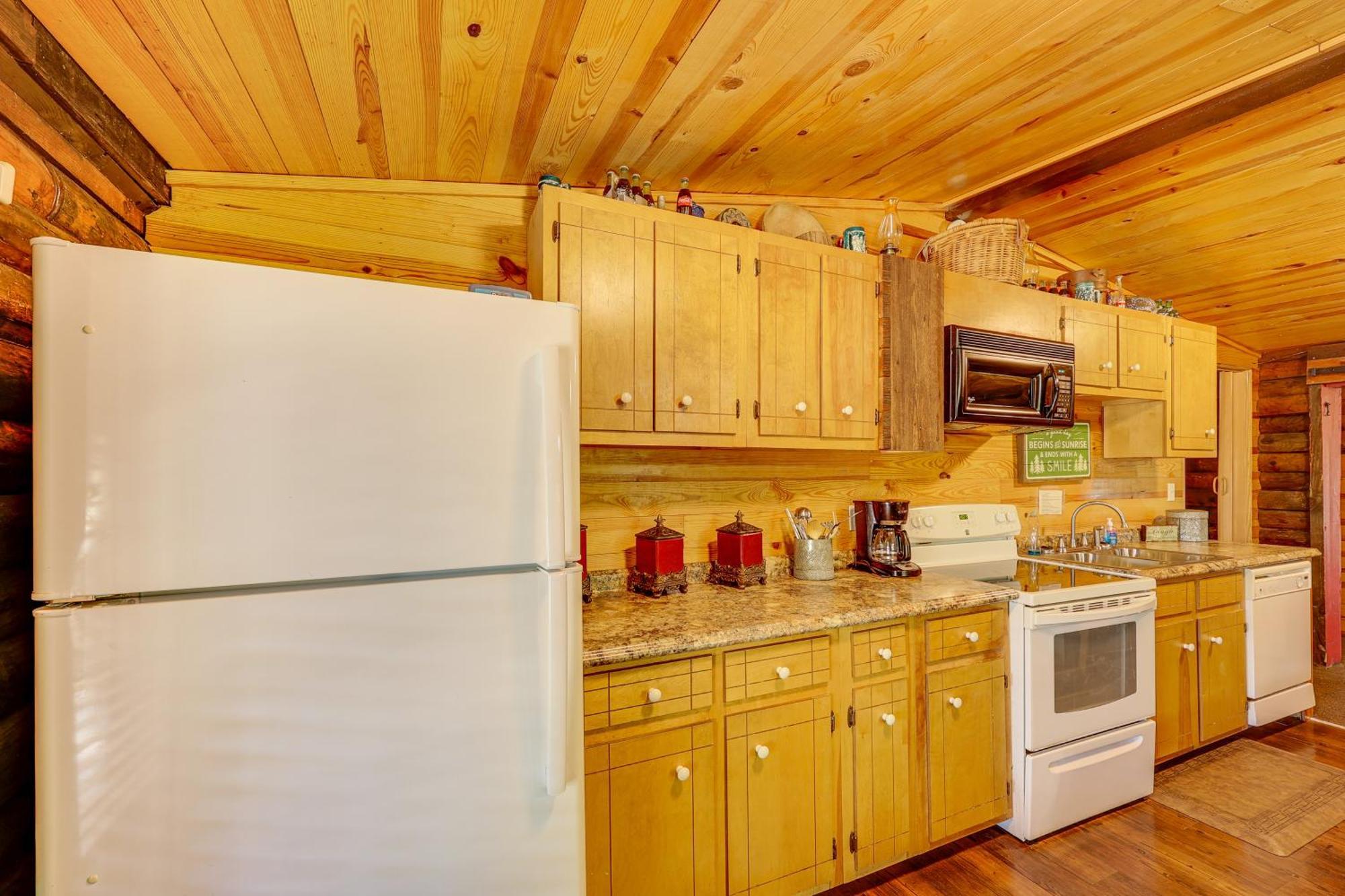 Mount Moriah Arkansas Log Cabin Rental Near Lake Greeson! מראה חיצוני תמונה
