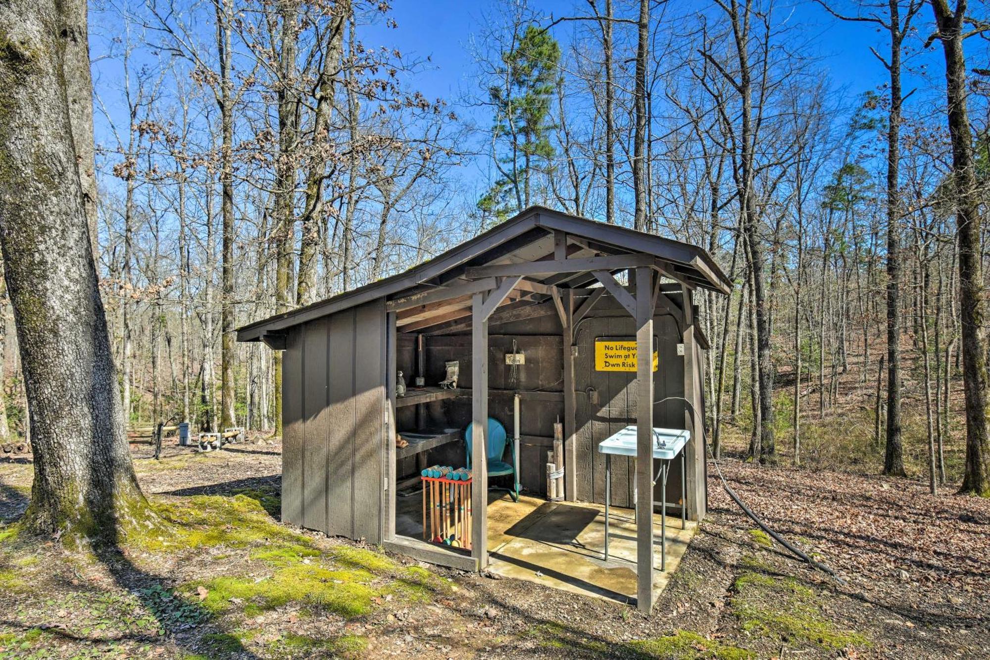 Mount Moriah Arkansas Log Cabin Rental Near Lake Greeson! מראה חיצוני תמונה